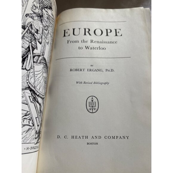 Europe From The Renaissance To Waterloo By Robert Ergang Ph.D. Hardcover 1950s E - Picture 6 of 16